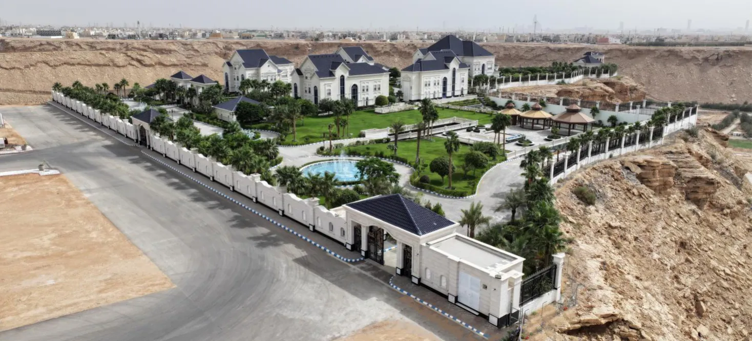 A private residential complex by Stone Ward in Wadi Laban, Riyadh